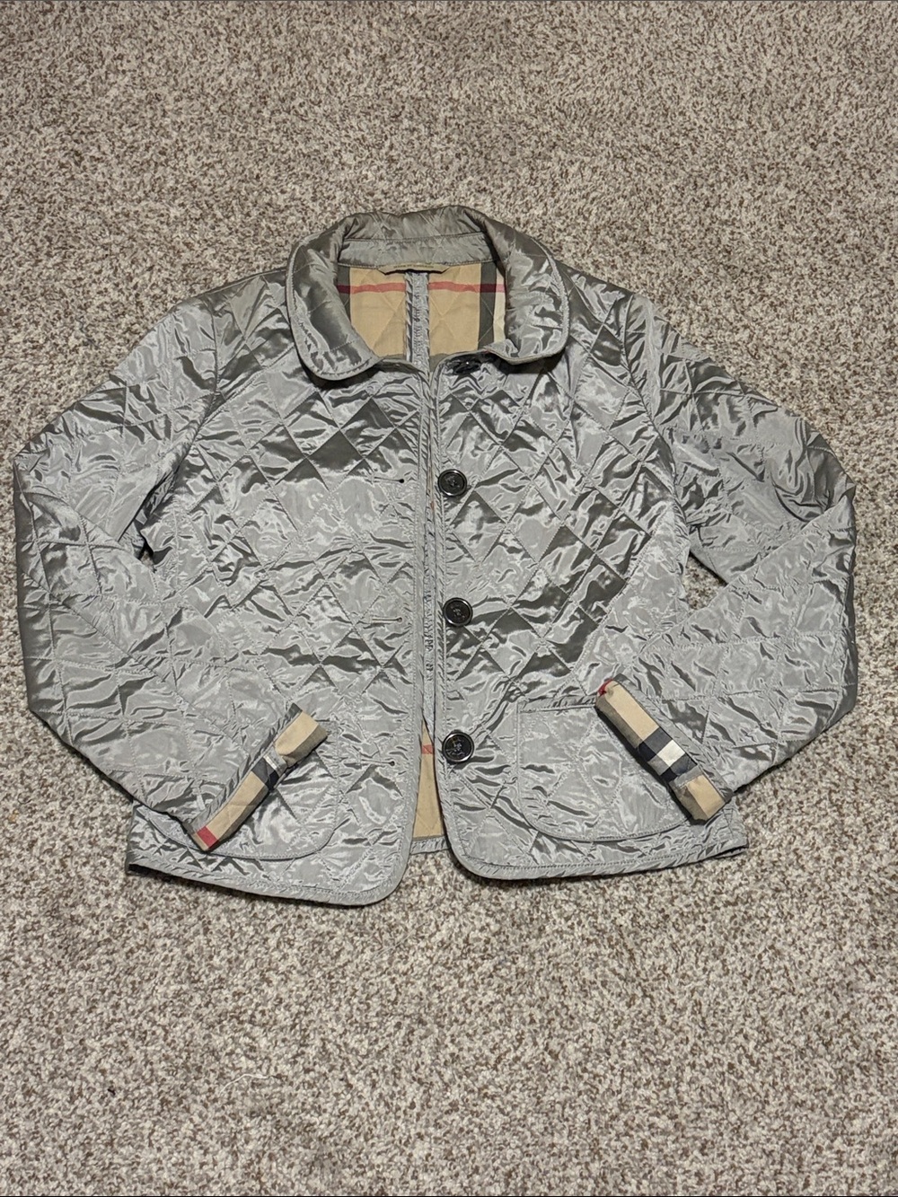 Burberry quilted jacket